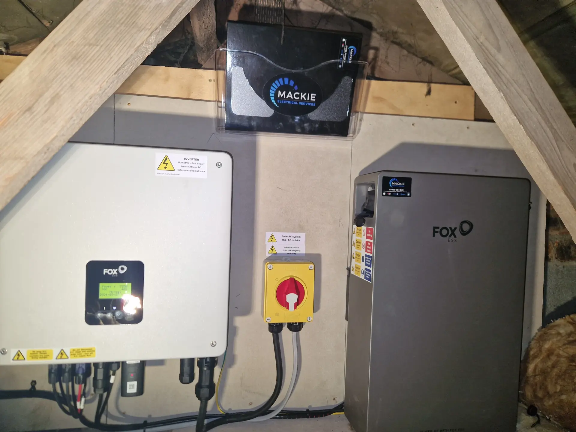 Solar PV repair and upgrade case study in Dunblane